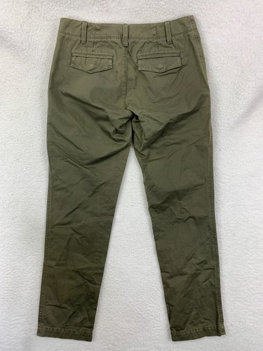 Banana Republic Chino Pants Women’s Size 0 Olive Green 100% Cotton NWT - Picture 11 of 11