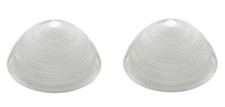 Pair Clear Parking Lamp Marker Light Lenses For 1955-1957 Chevy Truck Pair Clear Parking Lamp Marker Light Lenses For 1955-1957 Chevy Truck