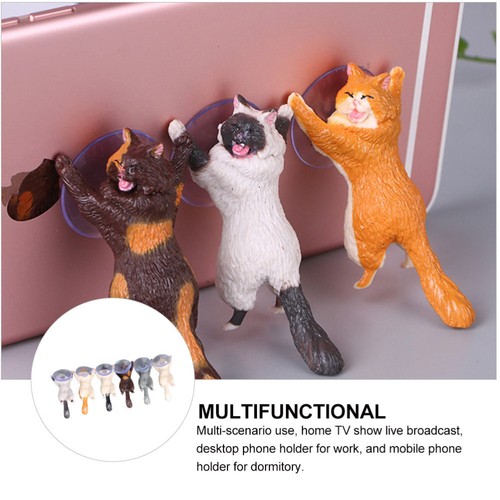 6Pcs Tabletop Phone Dock Desktop Cellphone Tablet Stand Kickstand Phone Stand - 第 7/12 張圖片