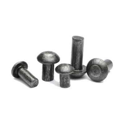 88pcs M2.5 iron rivet round head percussion rivets GB867 solid