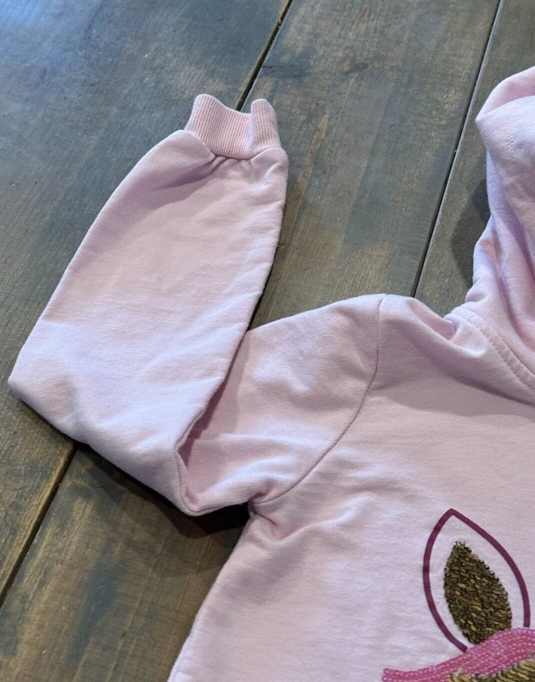 Vestido Pullover Kate Mack By Biscotti Niña Manga Larga Estampado Unicornio Sudadera 7 Foto 4 de 4