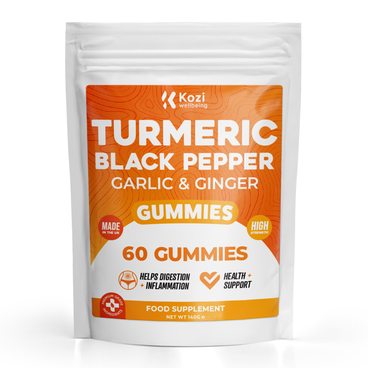 Gummies Testo Booster - Favorise Une Testostérone Saine - Ashwagandha, Maca - 60 Gommes - Cure 1 Mois
