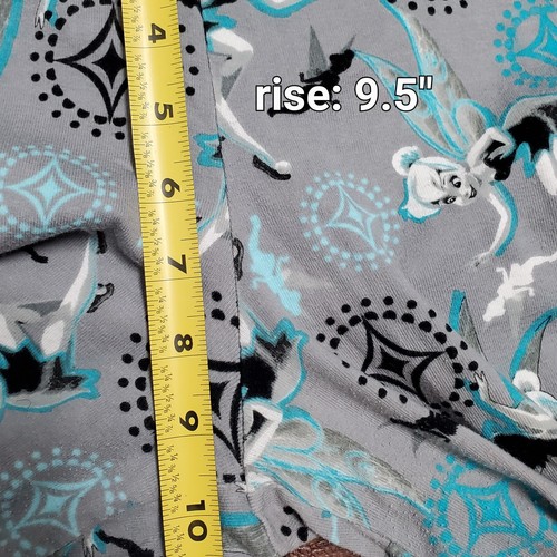 Disney Pants Women's Large Tinker Bell Gray Blue Sleepwear Bottoms Peter Pan - Picture 8 of 10