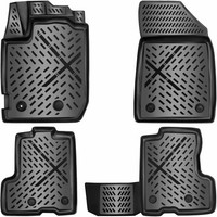 Elmasline 3D Gummimatten Set FüR Dacia Duster 2X2 Ab 2021 Design FußMatten Rand