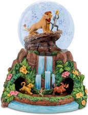 Disney LION KING Rotating MUSICAL Glitter Globe NEW