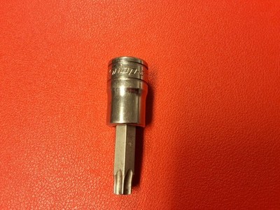 Snap on Tools FTX45E T45 TORX Bit Socket Driver 3/8'' Drive Chrome USA