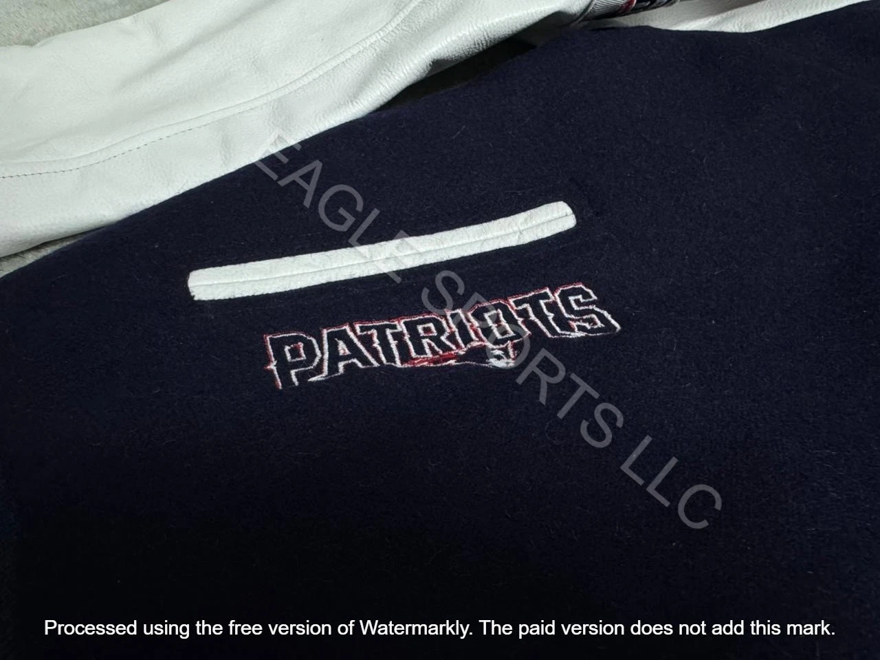 New England Patriots Varsity Jacket