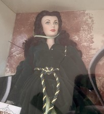 Franklin Mint Vinyl Scarlett O'Hara Bride doll RARE