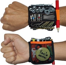 Magnetic Wristband with 20 Strong Magnets for Holding Screws