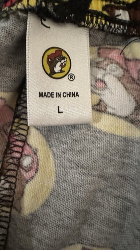 Childs Buc-ee's Pajama Shorts SZ L - Picture 4 of 5