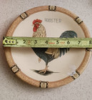 Rooster Plates Set of 2 Made in Italy — photo 5
