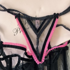 VINTAGE Agent Provocateur Babette corset size 32B & String O/S  NWOT