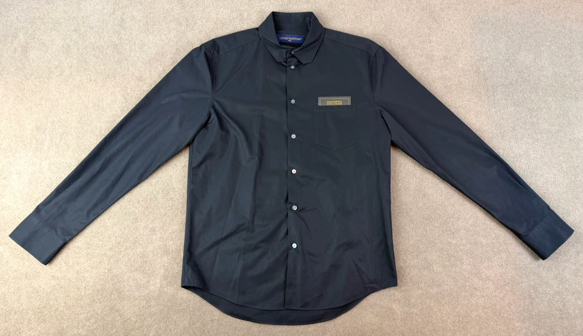 スーツ Louis Vuitton shirt Louis Vuitton Cotton Button-Up Casual Button-Down Shirts for Men
