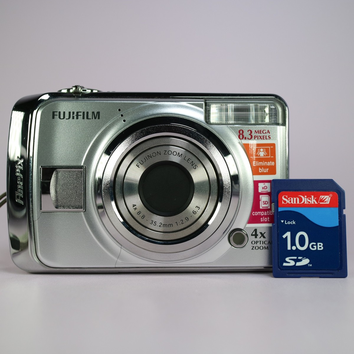 Fujifilm Digital Camera FinePix A820 8.3MP Blue Tested | eBay