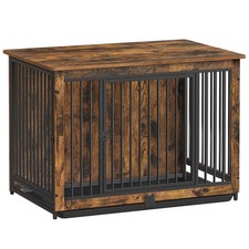 Feandrea Dog Crate Furniture, 38 Inches Dog Kennel for Dogs up to 70 lb, with...