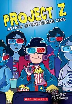 The Attack of the Zombie Zing - Paperback, by Greenwald Tommy - Acceptable
