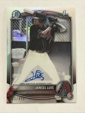 Jansel Luis Bowman Chrome 2025 Refractor /499 Auto
