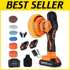 Eccentric Polisher Machine w/ Attachments