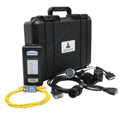 For Perkins Excavator Truck Boat Adapter EST Diagnostic Tool with Ethernet Cable