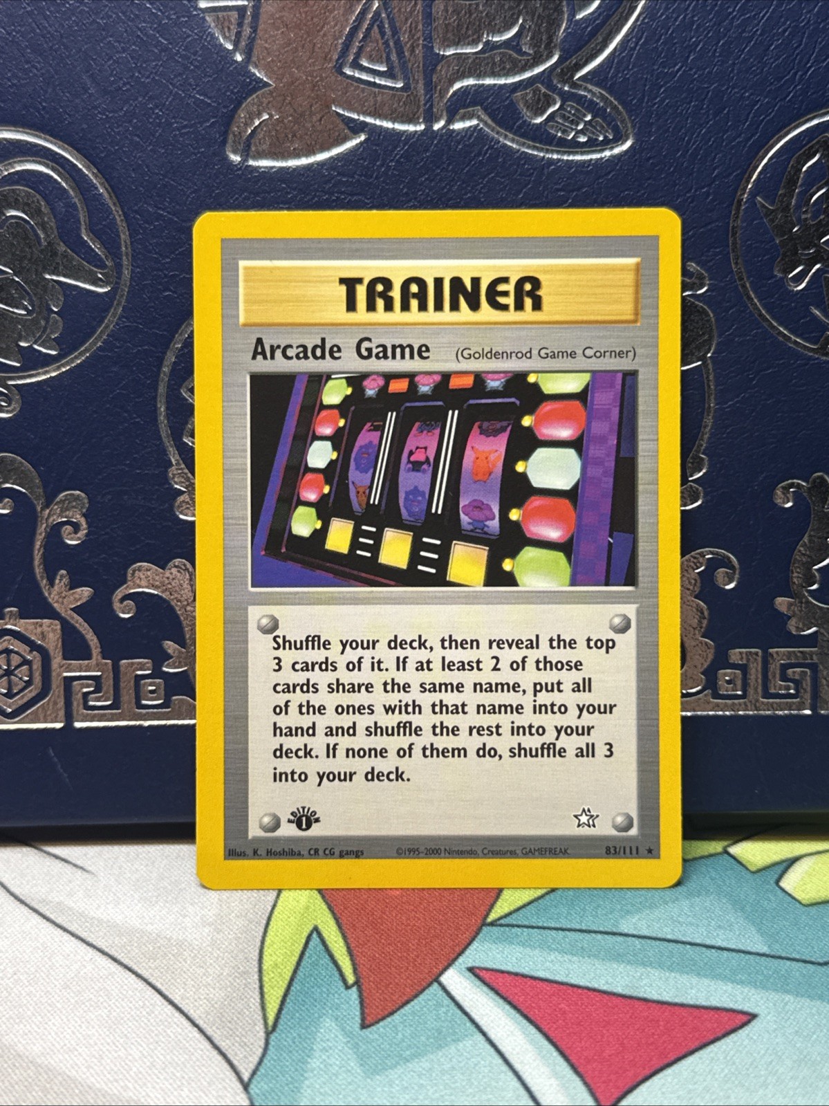 Pokemon Arcade Game Neo Genesis 83/111 1st Edition Rare WotC Vintage NM