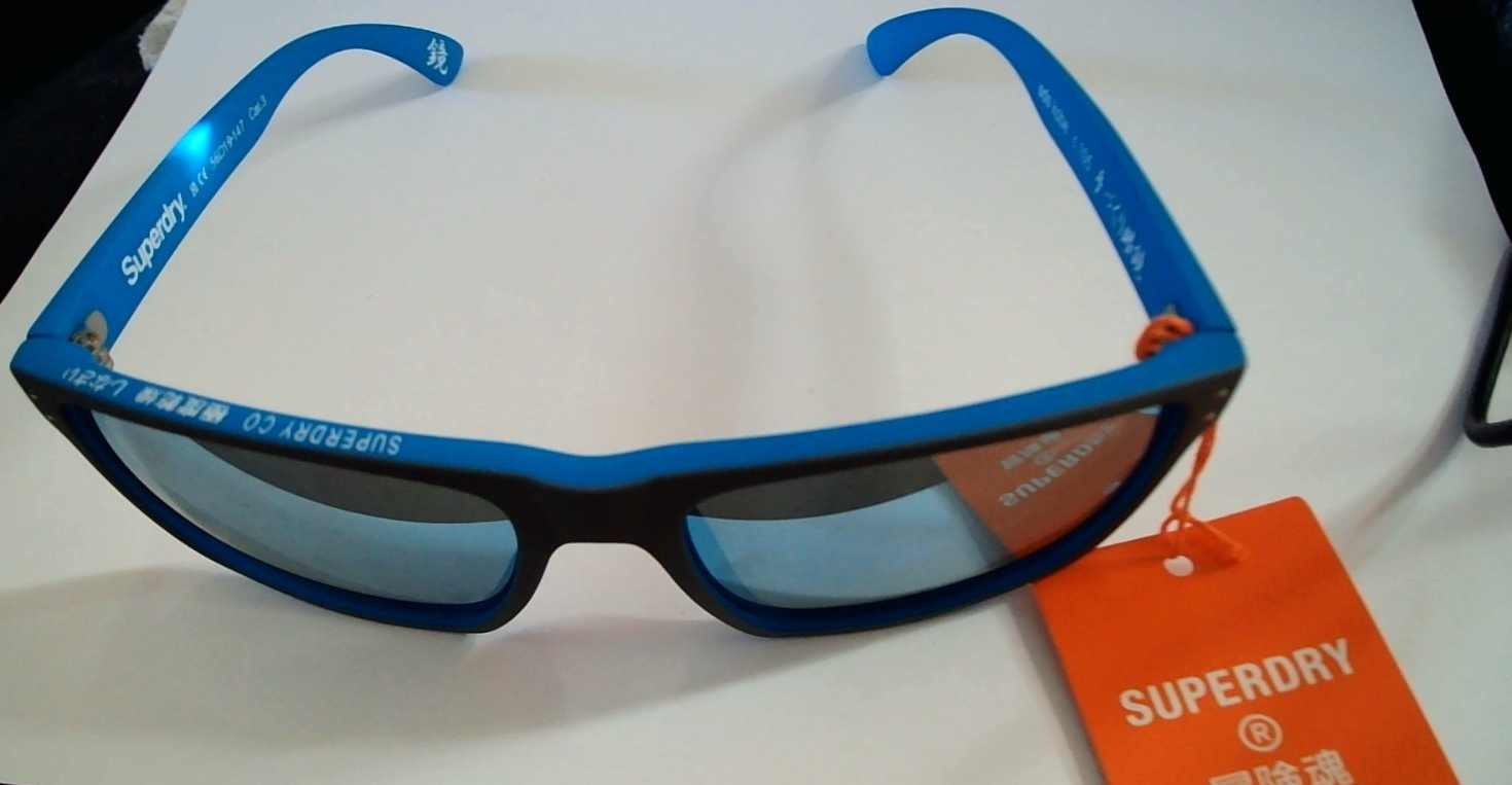 Superdry Sunglasses Kobe 105 57 17 141. New with tag. Mens. Blue/Grey. 56-19-147