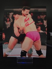 Ken Shamrock UFC Signed 8x10 Photo JSA Cert.