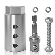 Trailer Jack Drill Adapter Kit, Fits 1-Inch Jack Drive Shafts, 2-in-1 Design ...