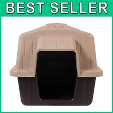 Easy Assembly Dog House with Rear Ventilation