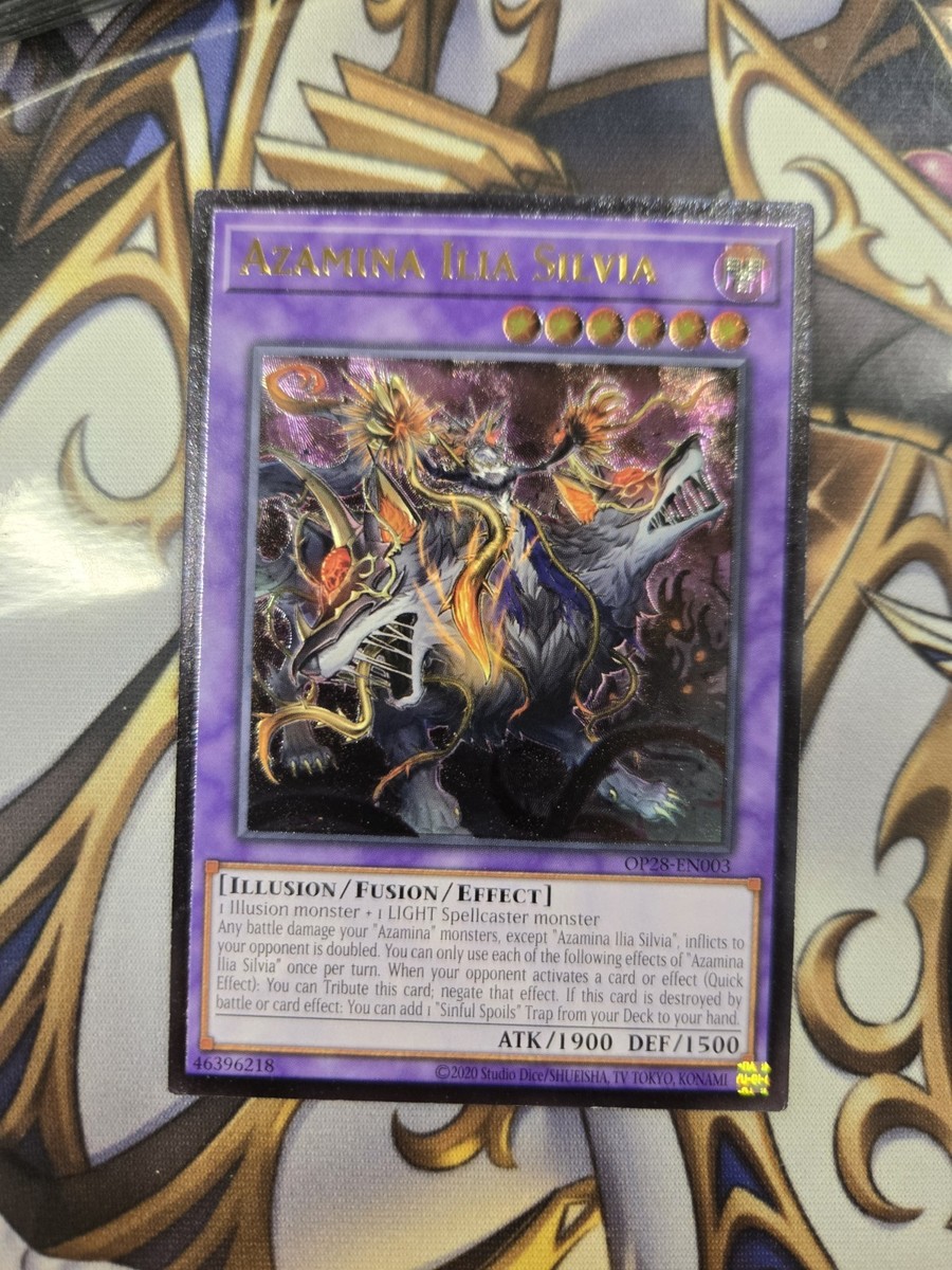 Azamina Ilia Silvia Ultimate Rare Yugioh OTS Tournament Pack 28 | eBay