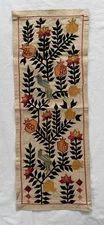 Uzbek Handmade Silk Suzani, New, Shipped from USA