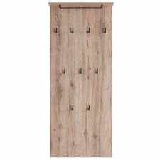 Hakenpaneel in Wildeiche Nb. Flur Garderobe Haken Kleiderstange Hutablage