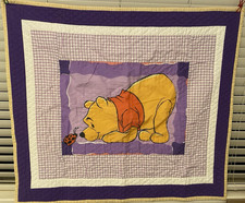 Winnie the Pooh baby quilt 36" x 40"