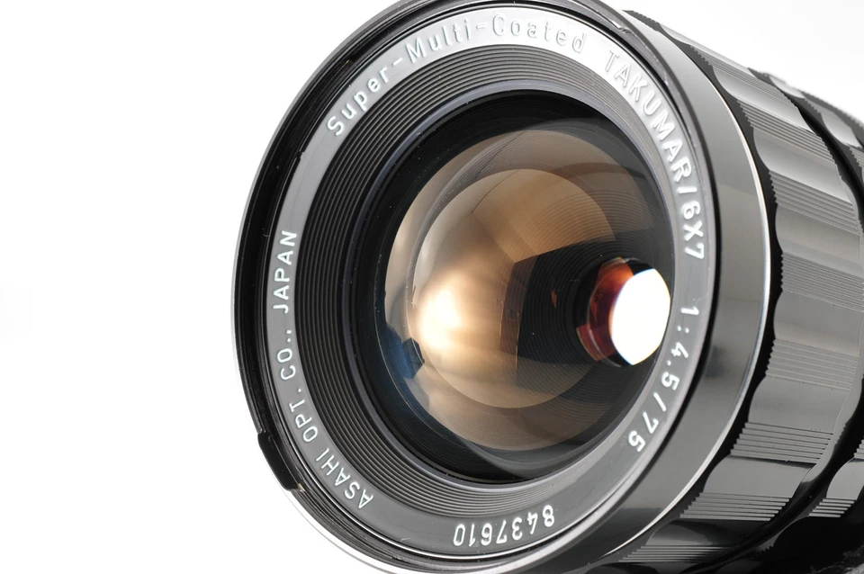 [Near MINT] PENTAX SMC Takumar 75mm F/4.5 Wide Lens for 6x7 67 67II From JAPAN - Image 4 of 4