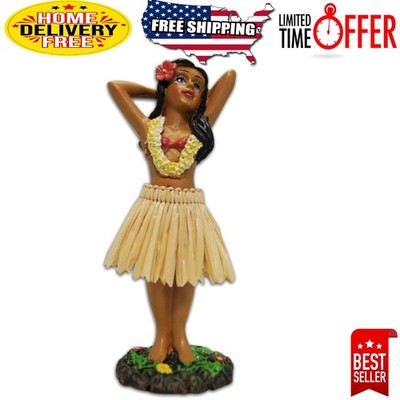 Delightful Hula Girl Dashboard Decoration   Hand-Painted and Unique!
