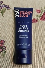 DSC Dollar Shave Club Post Shave Cream Rich Hydration Sensitive Skin 3.4 fl oz