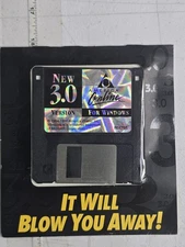 America Online AOL Version 3.0 Floppy Disk Windows 3.5" Sealed 1996 New