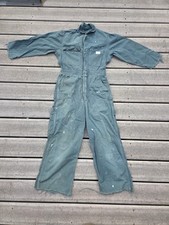 Vintage Big Mac Coveralls 36R Penneys Sanforized Workwear Mechanic Herringbone