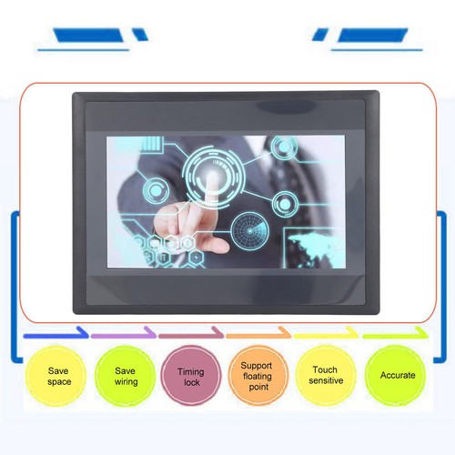 PLC-Touchscreen 7 Zoll TFT LCD 12 Eingänge 8 Ausgänge HMI-Panel Für FX3U 20 40 4 - Bild 16 von 24