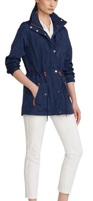 Polo Golf Ralph Lauren Water Repellant Hooded Jacket Blue Nylon Women s Size S