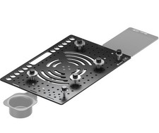 Leofoto LCH-3S Ultimate Laptop Tray, 1/4'' and 3/8'', Black, LCH-3S Table
