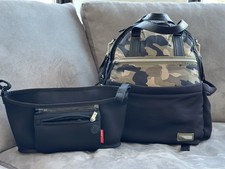 skip hop diaper bag backpack And Stroller Caddy