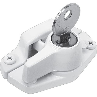 Defender Security U 9928 Keyed Sash Lock   Child-Proof Security Lock Only