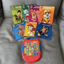My First Smart Pad PAW PATROL Characters Red Blue Set with 7 Books COMPLETE