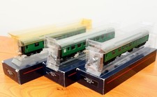 BACHMANN 00 3 MATCHED MK 1 COACHES BR GREEN 39-028. 2x 39-128 ERA 4. NEW-MINT