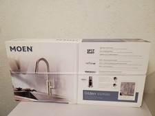 MOEN Gilden Single-Handle Pull-Down Spray Kitchen Faucet, Spot Resist Stainless
