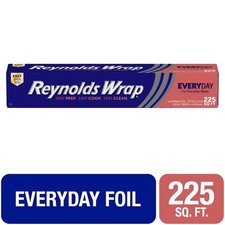Extra Wide Heavy Duty Aluminum Foil Roll 12 Inch x 225 Sq Ft Kitchen Food Wrap