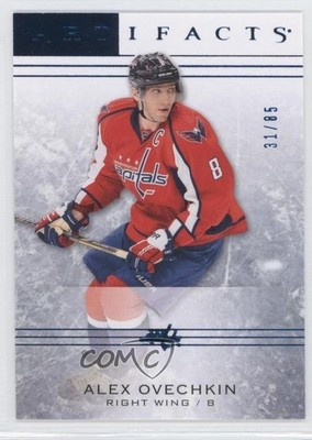 2014-15 Upper Deck Artifacts Sapphire 31/85 Alex Ovechkin Alexander #65 0b45