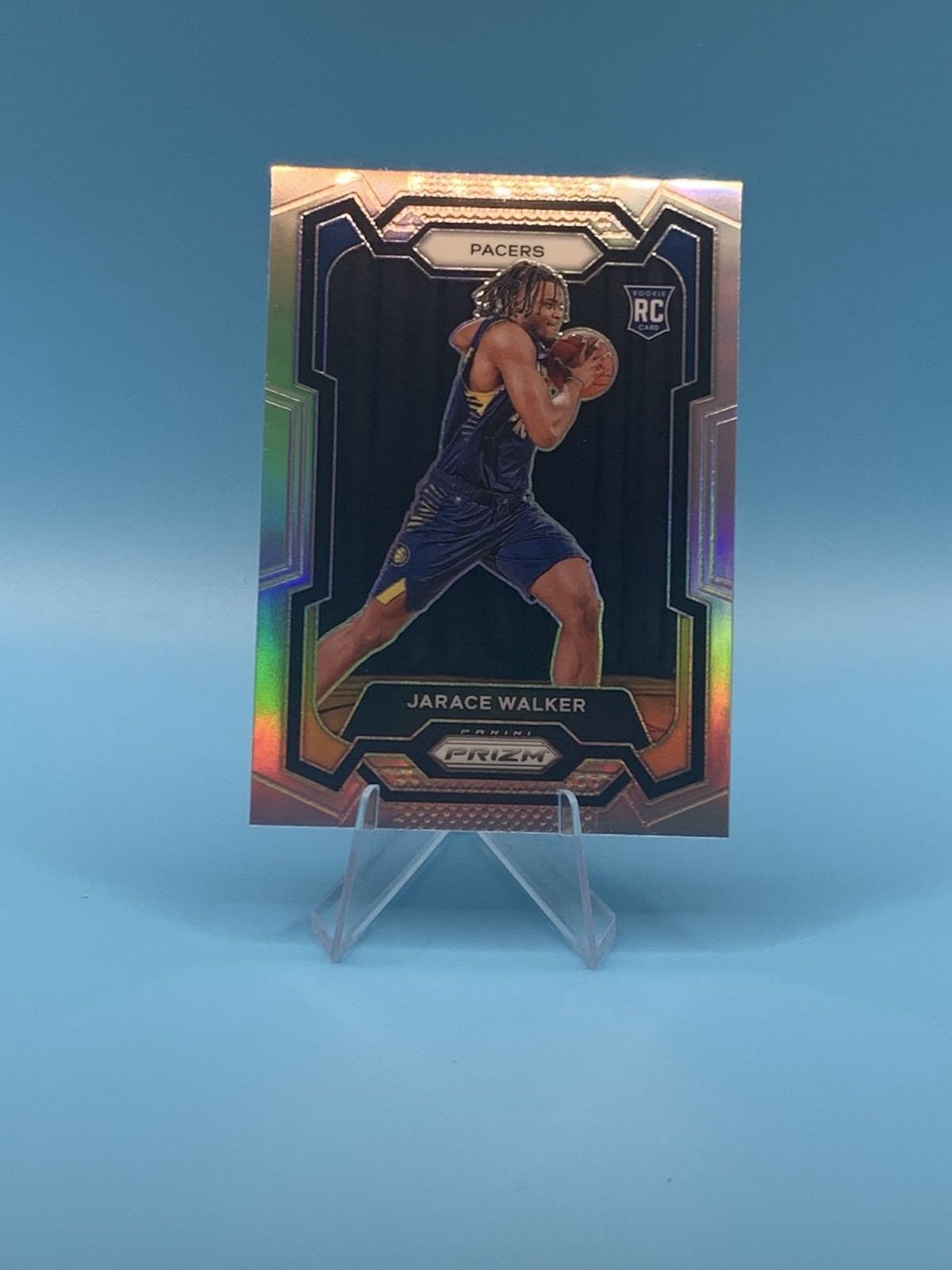 2023-24 Panini Prizm Silver Prizm Jarace Walker #168 RC Indiana Pacers