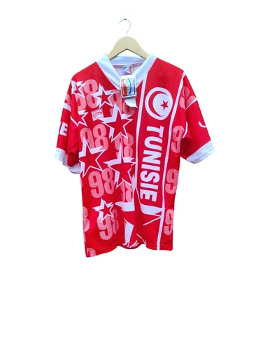 Tunisia Football Shirt BNWT Mens XL International Soccer Jersey Faspen