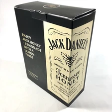 Jack Daniels Tennessee Honey Whiskey Bee Set Of 2 Glasses With Box Limit Edition